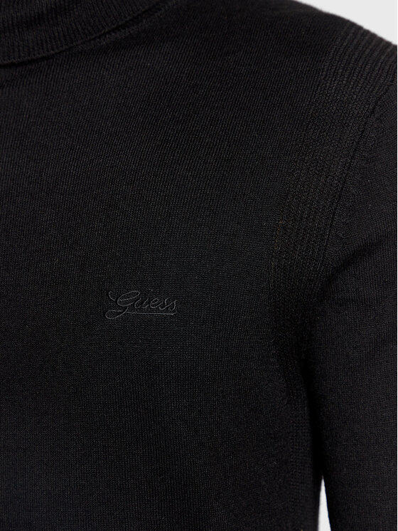 Guess Guess Rollkragenpullover Percival Turtle M2BR08 Z3142 Schwarz Regular Fit