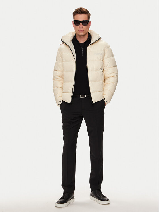BOSS BOSS Зимно яке H-Calando1 50520200 Екрю Regular Fit