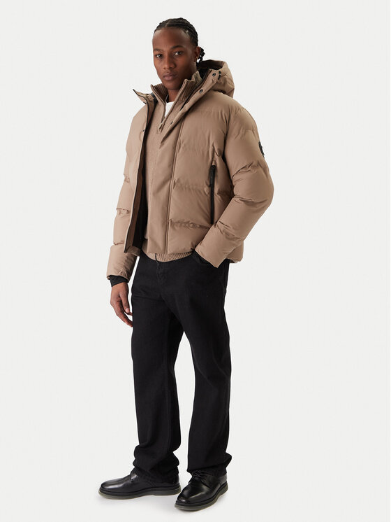 Jack & Jones Jack & Jones Zimné bundy Fusion 12285919 Béžová Regular Fit