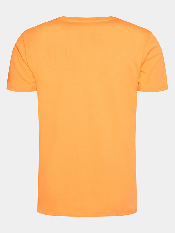Alpha Industries Alpha Industries T-Shirt Basic T Small 188505 Pomarańczowy Regular Fit