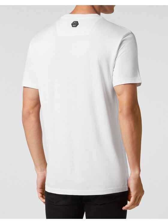 PHILIPP PLEIN PHILIPP PLEIN Tričko 1241 Biela Regular Fit