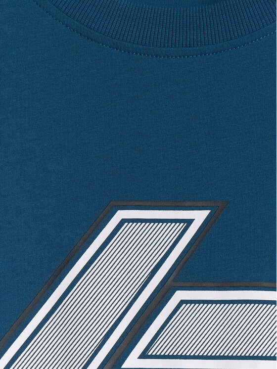 4F 4F T-Shirt CITY Turkusowy Regular Fit