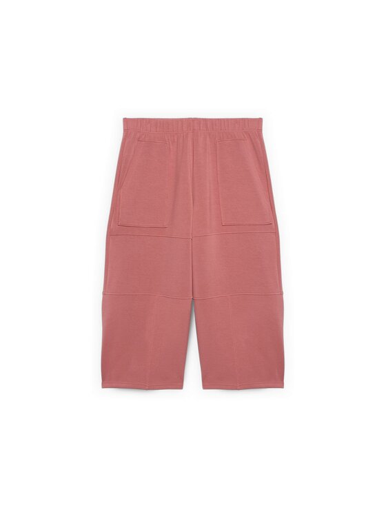 Fiorella Rubino Fiorella Rubino Pantaloni di tessuto P814L002334N006 Rosa Cropp Fit