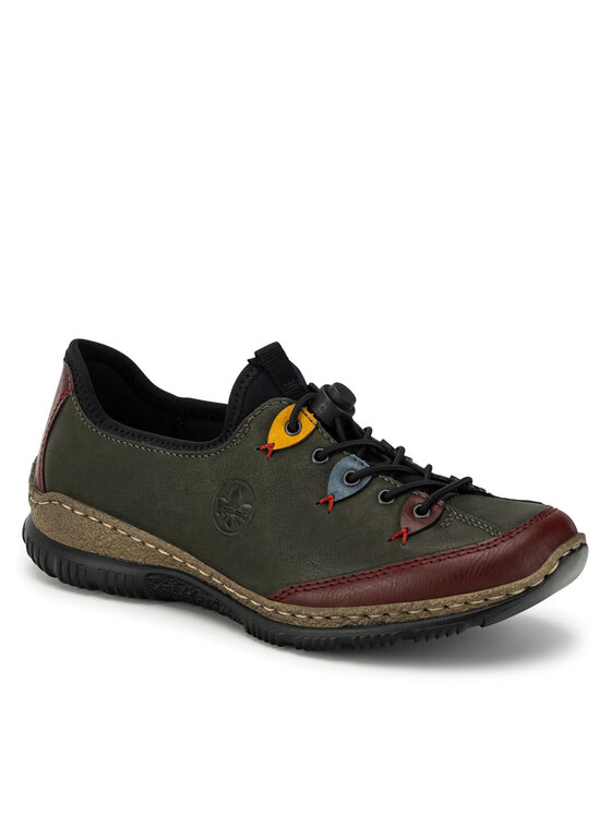 Rieker Rieker Halbschuhe N3271-54 Grün