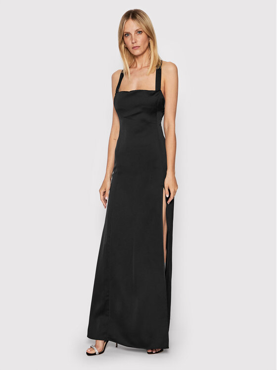 PINKO Pinko Õhtune kleit Mandorla AI22-23 PSPG 1N13K5 A04E Must Regular Fit