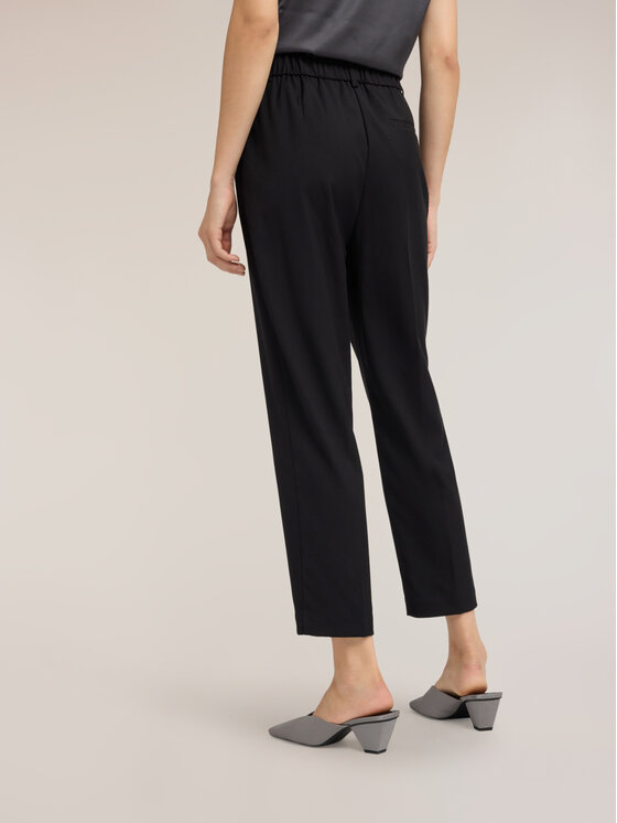 Motivi Motivi Pantaloni di tessuto P018Q004867N033 Nero Regular Fit