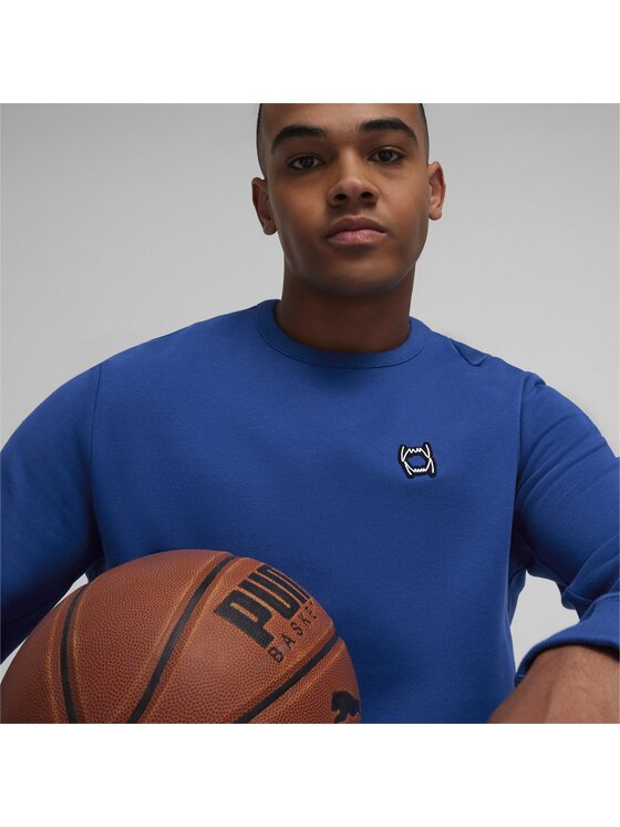Puma Puma Bluza 624782 Niebieski Regular Fit