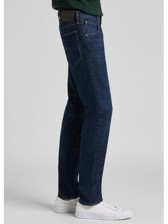 Lee Lee Jeansy DAREN ZIP FLY Niebieski Straight Fit
