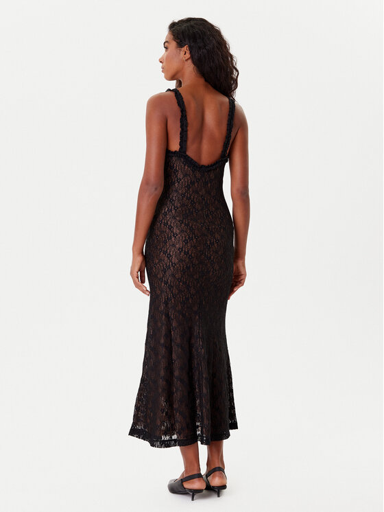 BARDOT BARDOT Коктейльна сукня Alegra Stretch Lace 59964DB Чорний Regular Fit
