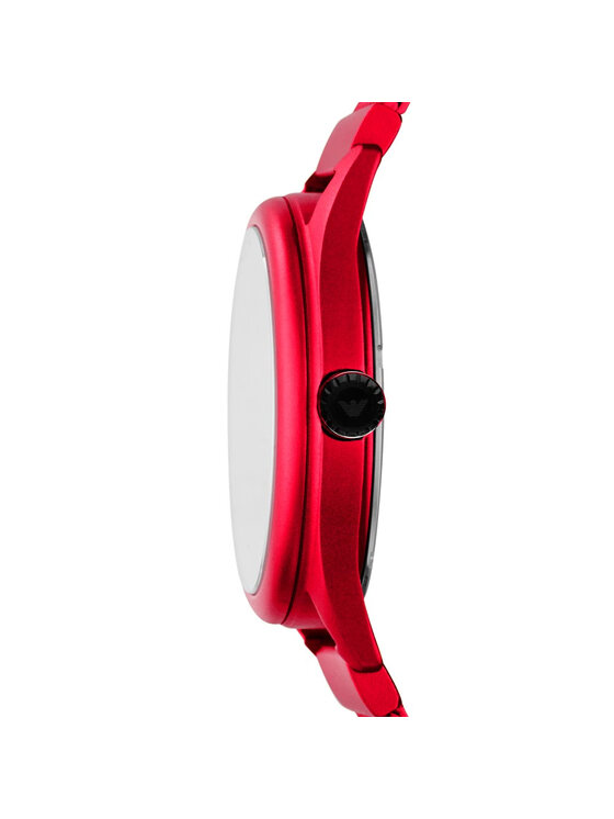 Emporio armani red watch store