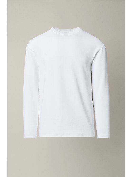 Lancerto Lancerto Longsleeve Loreto Biała TS073126000007 Biały Regular Fit