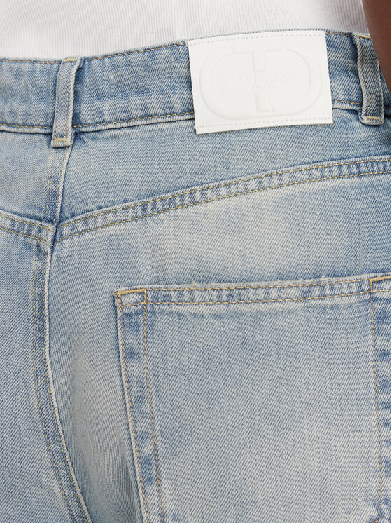 TWINSET TWINSET Farmer 251TT2260 Kék Wide Leg