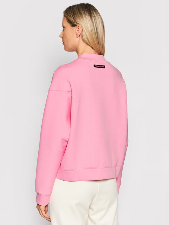 Felpa Caren O1BA69 FL03S Rosa Regular Fit