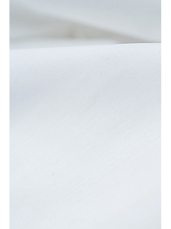 White pocket White pocket Poszewka na poduszkę perkalowa Biały