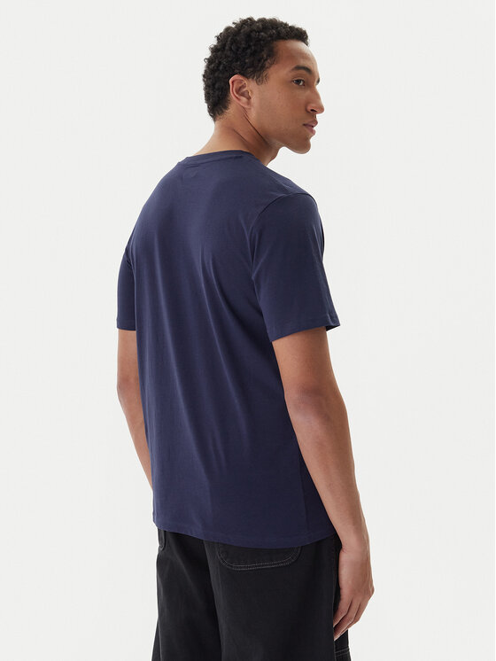 Kappa Kappa T-Shirt Feddu 311H7HW Dunkelblau Regular Fit