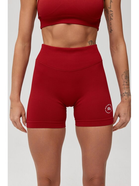 ROUGH RADICAL ROUGH RADICAL Pantaloncini sportivi SEAMLESS GLOW SHORTS Bordeaux Slim Fit