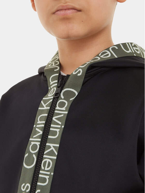 Calvin Klein Jeans Calvin Klein Jeans Суитшърт IB0IB01861 Черен Regular Fit
