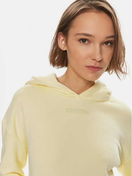 Calvin Klein Calvin Klein Суитшърт Micro Logo K20K206631 Жълт Regular Fit