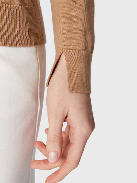 BOSS Boss Megztinis Feganas 50473239 Ruda Regular Fit