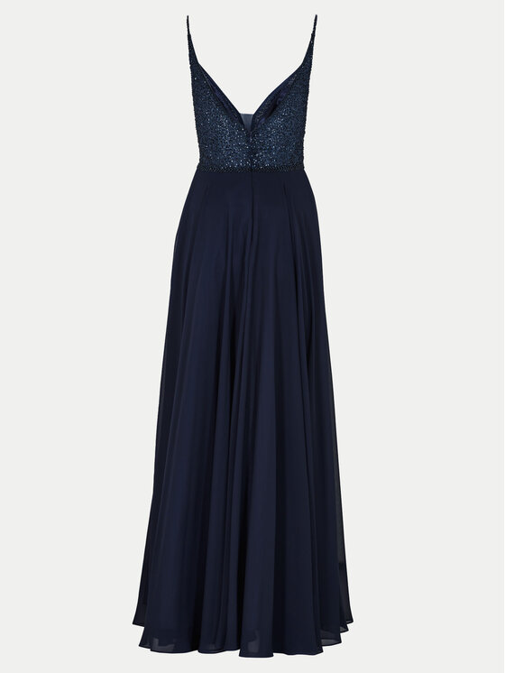 Hey Kyla Hey Kyla Abendkleid 5AC105HK Dunkelblau Regular Fit