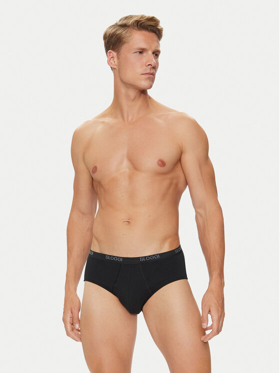 Sloggi Sloggi Set slip gaćica﻿ 10020412 Crna
