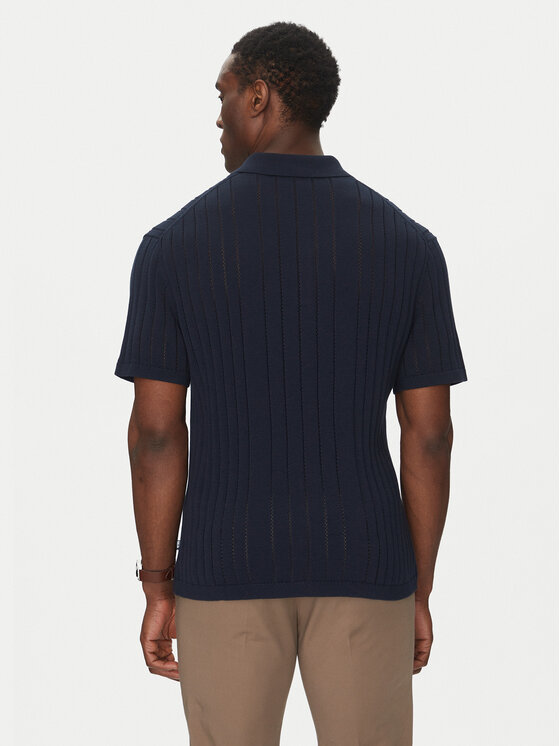 MICHAEL Michael Kors MICHAEL Michael Kors Polo CS560FG469 Tamnoplava