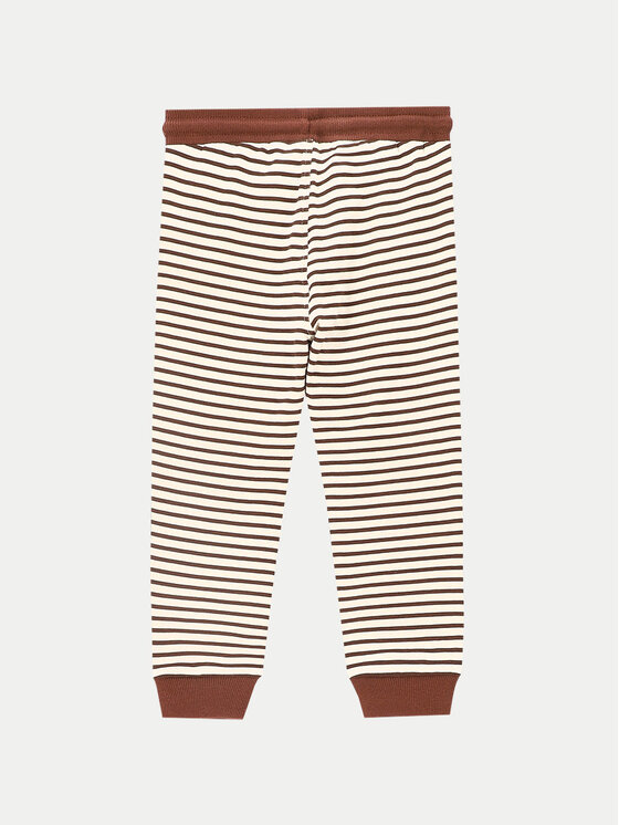 Coccodrillo Coccodrillo Spodnji del trenirke ZC4122101MBN Rjava Regular Fit