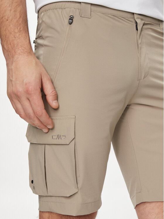 CMP CMP Pantalon scurți din material 31T5637 Bej Regular Fit