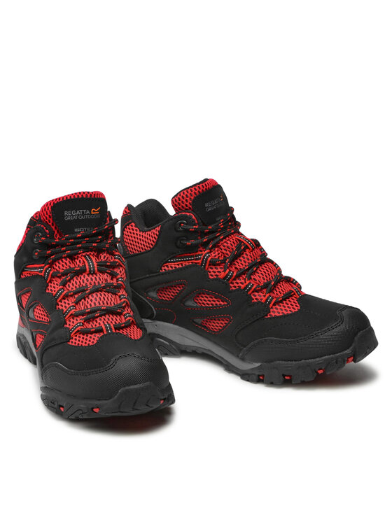 Regatta Regatta Trekkingschuhe Holcombe Iep Mid Jnr RKF573 Schwarz