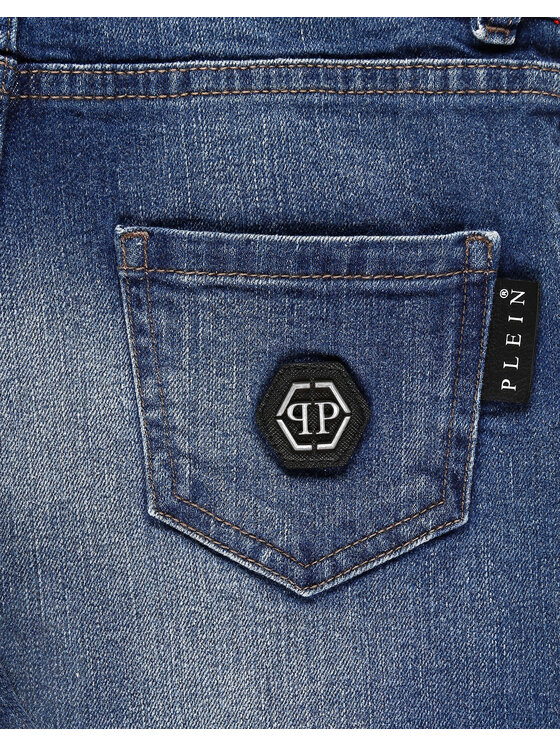 PHILIPP PLEIN PHILIPP PLEIN Jeansy 1859 Błękitny Straight Fit