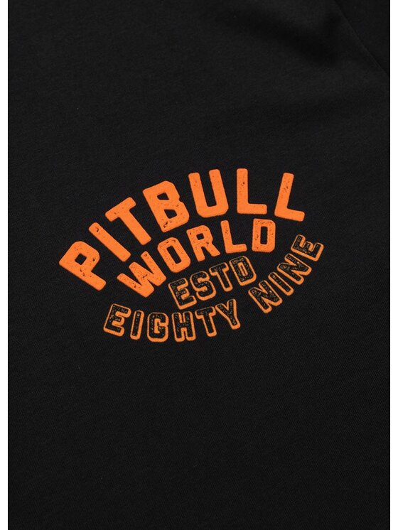 PITBULL PITBULL T-Shirt Koszulka męska GUARDIAN ANGEL XL Czarny Regular Fit