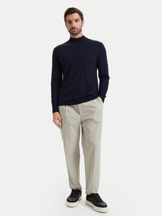 Calvin Klein Calvin Klein Pullover LV04LE309G Dunkelblau Regular Fit