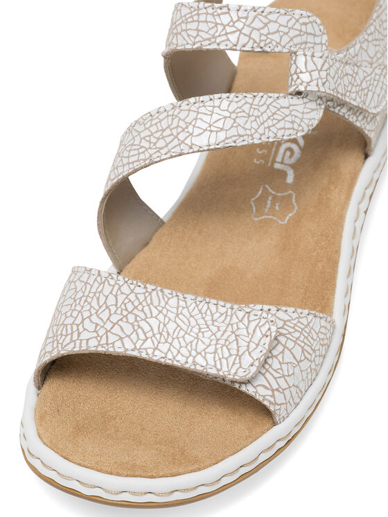 Rieker Rieker Sandale 659C7-81 Alb