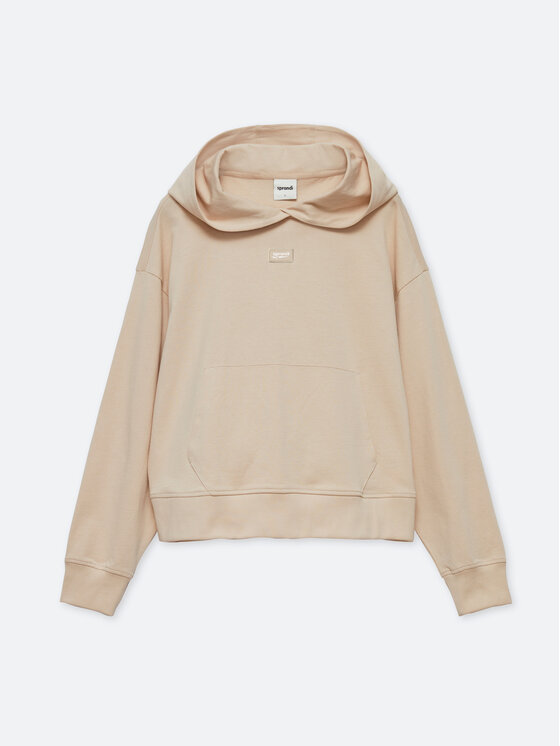 Sprandi Sprandi Felpa SP22-BLD112 Beige Regular Fit