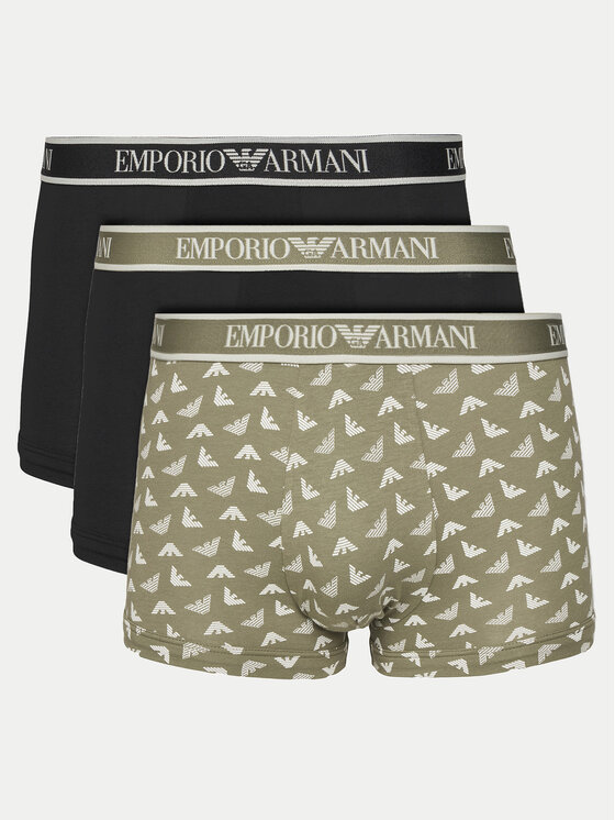 Férfi 3 darab boxer Emporio Armani Underwear, Méret: XXL, Színes, EM000370 AF10779 MC065