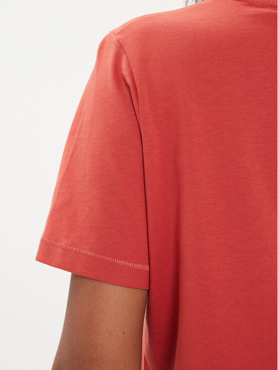 Tommy Hilfiger Tommy Hilfiger T-shirt Modern WW0WW39848 Crvena Regular Fit