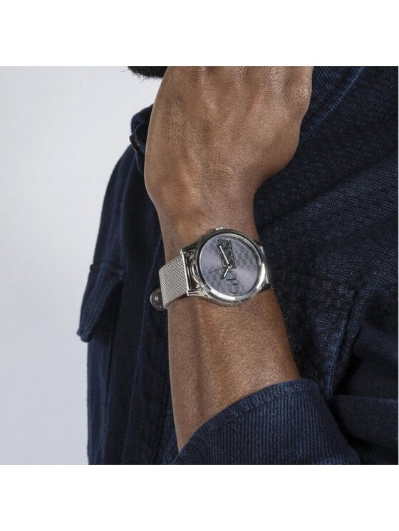 Guess Guess Zegarek GW0710G1 Srebrny