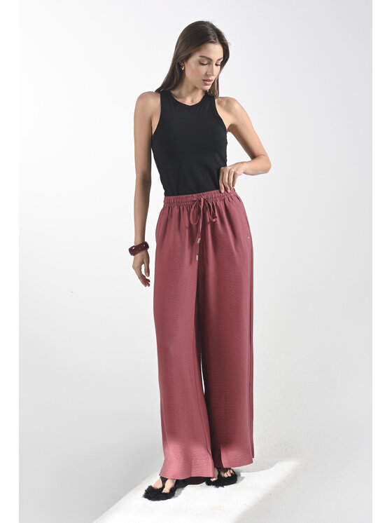 Femestage Femestage Dámske nohavice Femestage AB BASE TRU1880-004 Ružová Regular Fit