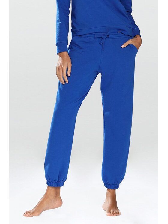 DKaren Sport DKaren Sport Spodnie dresowe Wenezja Niebieski Classic Fit