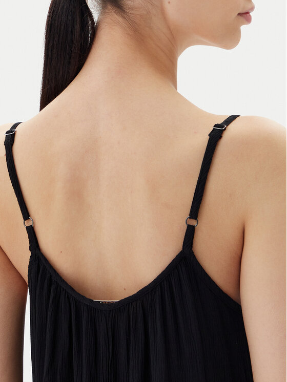 ONLY ONLY Sukienka letnia Niki 15344611 Czarny Regular Fit