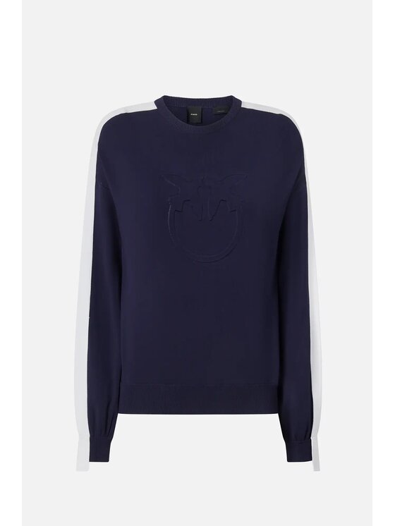 PINKO PINKO Mikina Emporio Maglia Fialová Regular Fit