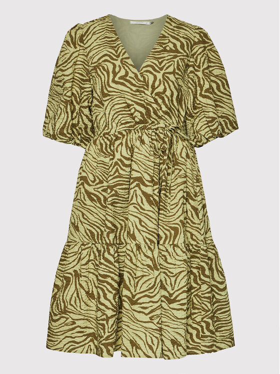 Gestuz Gestuz Každodenní šaty Averygz 10905399 Zelená Loose Fit