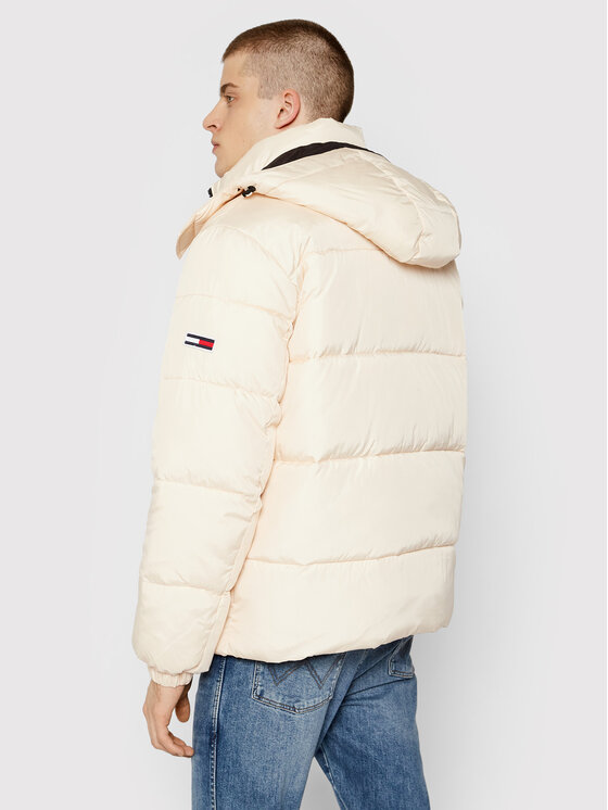 Tommy Jeans Tommy Jeans Μπουφάν χειμωνιάτικο Essential DM0DM11730 Μπεζ Regular Fit