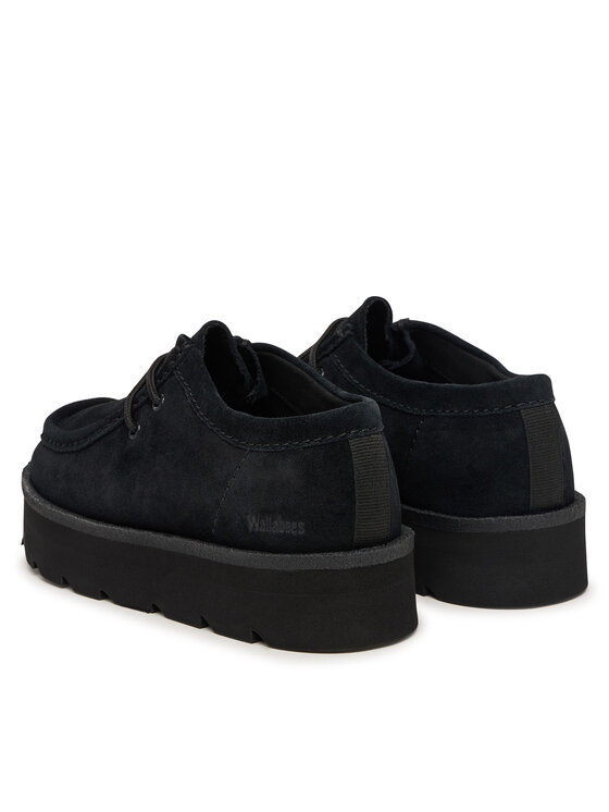 Clarks Clarks Półbuty Meare Walla. 26183983 Czarny