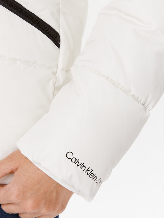 Calvin Klein Jeans Calvin Klein Jeans Giubbotto invernale J20J221889 Bianco Slim Fit