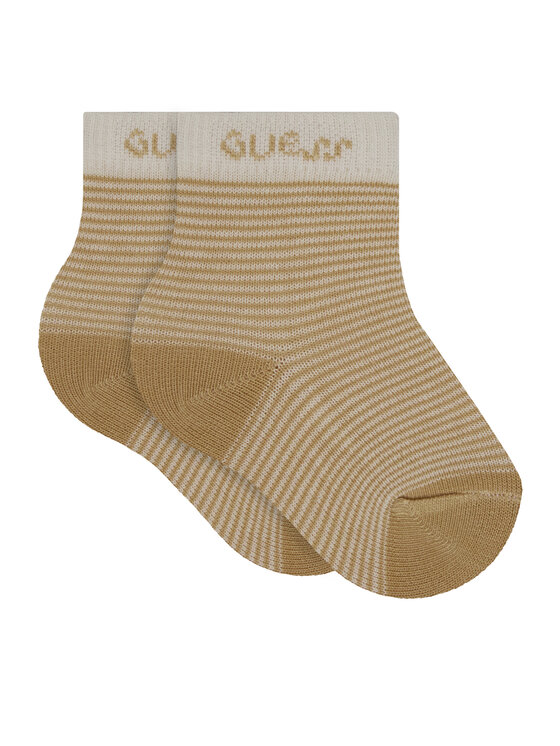 Guess Guess Șosete lungi H4YZ07 Z3G10 Bej