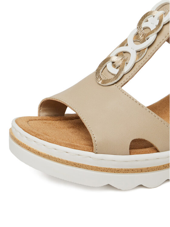 Rieker Rieker Sandali 67498-62 Beige