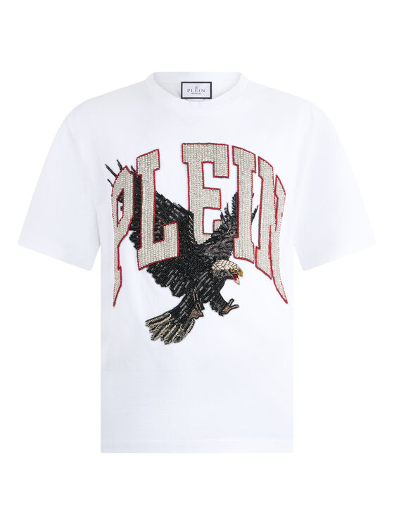 PHILIPP PLEIN PHILIPP PLEIN T-Shirt 26267 Bílá Regular Fit