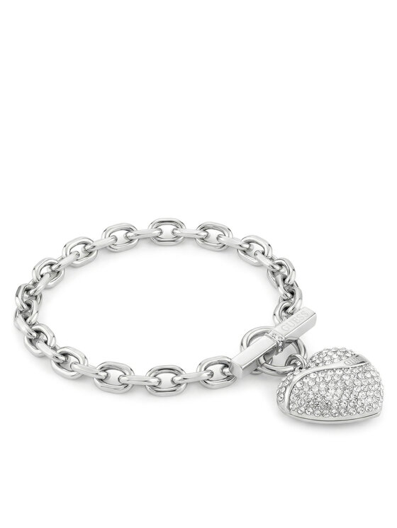 Guess Guess Zapestnica JUBB04 496JW Srebrna