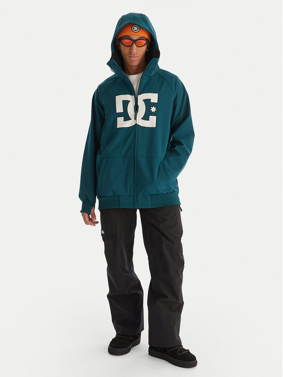 DC Shoes DC Shoes Kurtka przejściowa ADYTJ03083 BTG0 Zielony Regular Fit